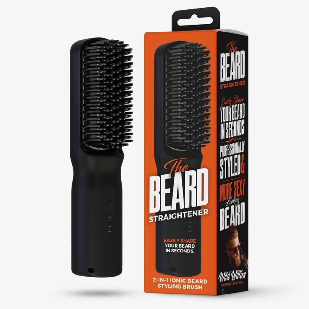 Wild Willies -  Beard Straightener Black